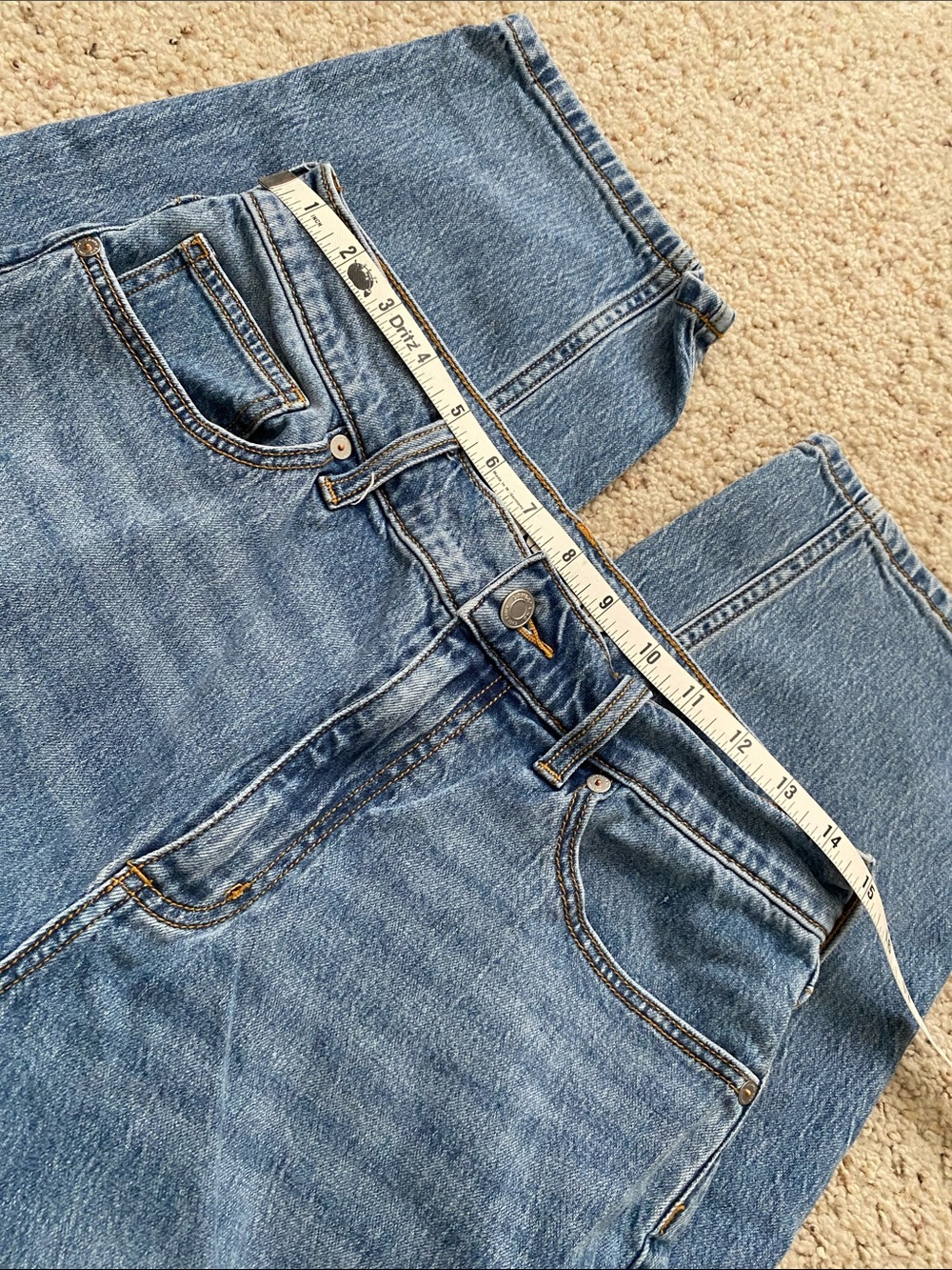 L.L. Bean Beanflex Barrel Jeans. Size 10. - Picture 7 of 11